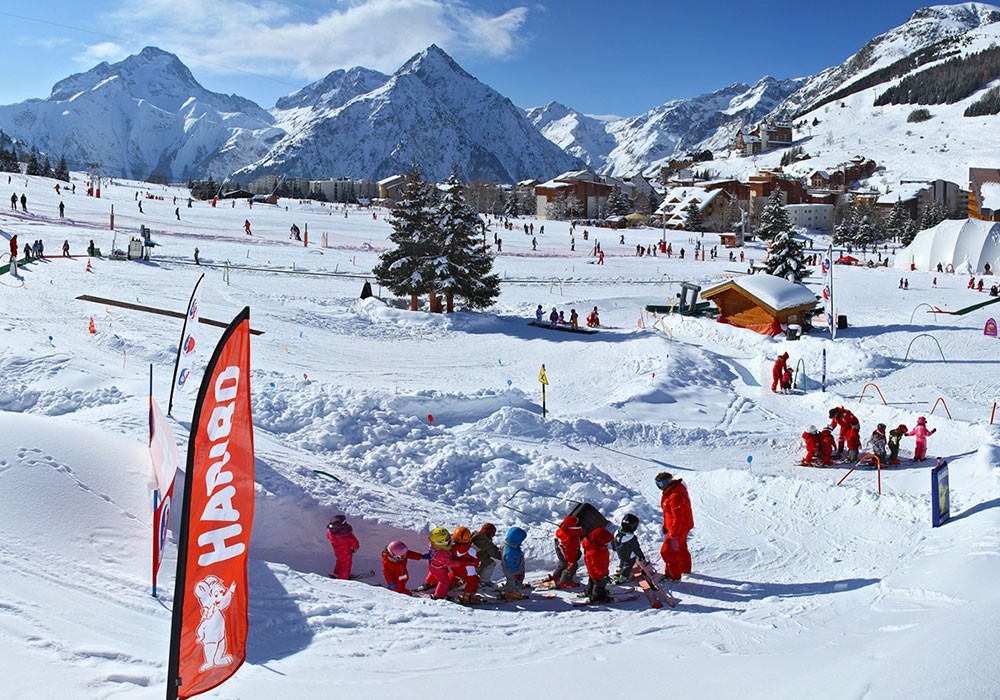 Ski resort Les deux Alpes